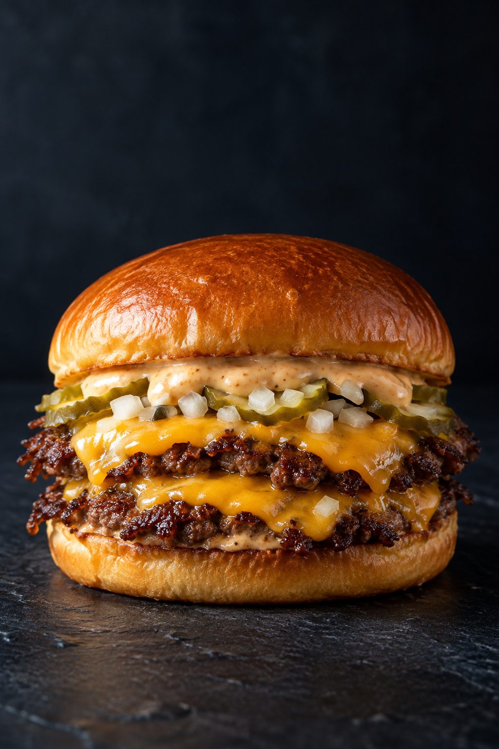Der klassische VOLLIRA Smash Burger
