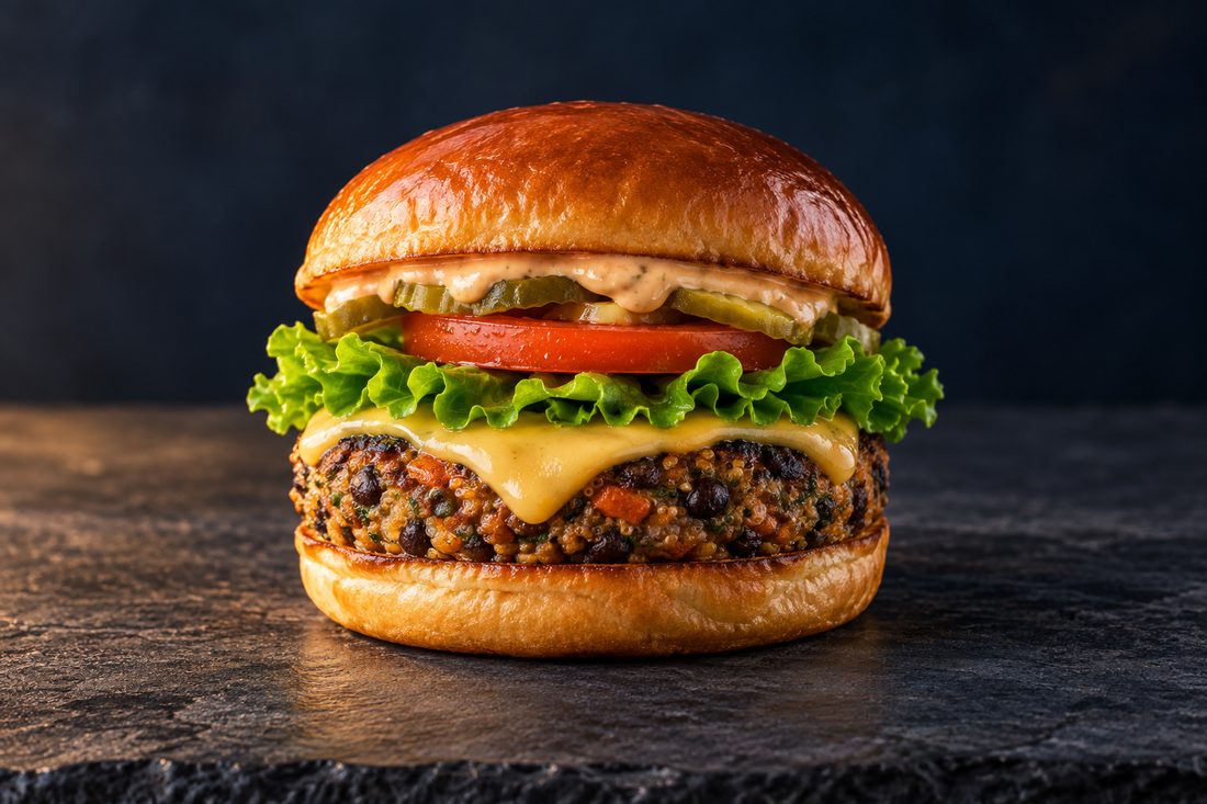 Veggie Smash Style Burger